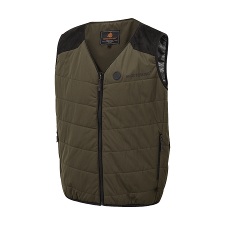 ShooterKing iHeat Heated Vest Gilet Body Warmer Green
