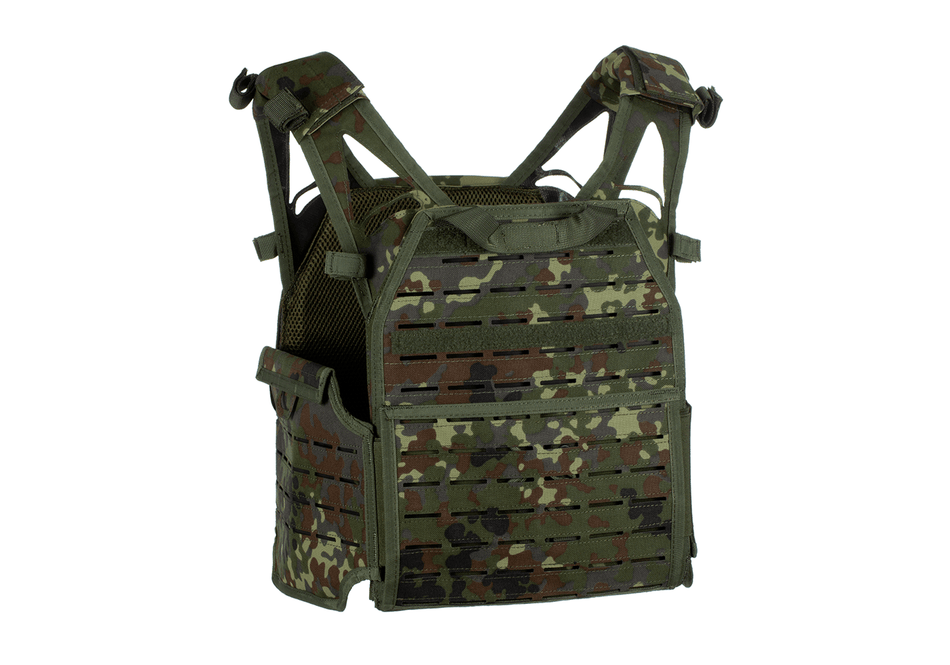 Invader Gear Reaper Plate Carrier Assault Vest Flecktarn Camo