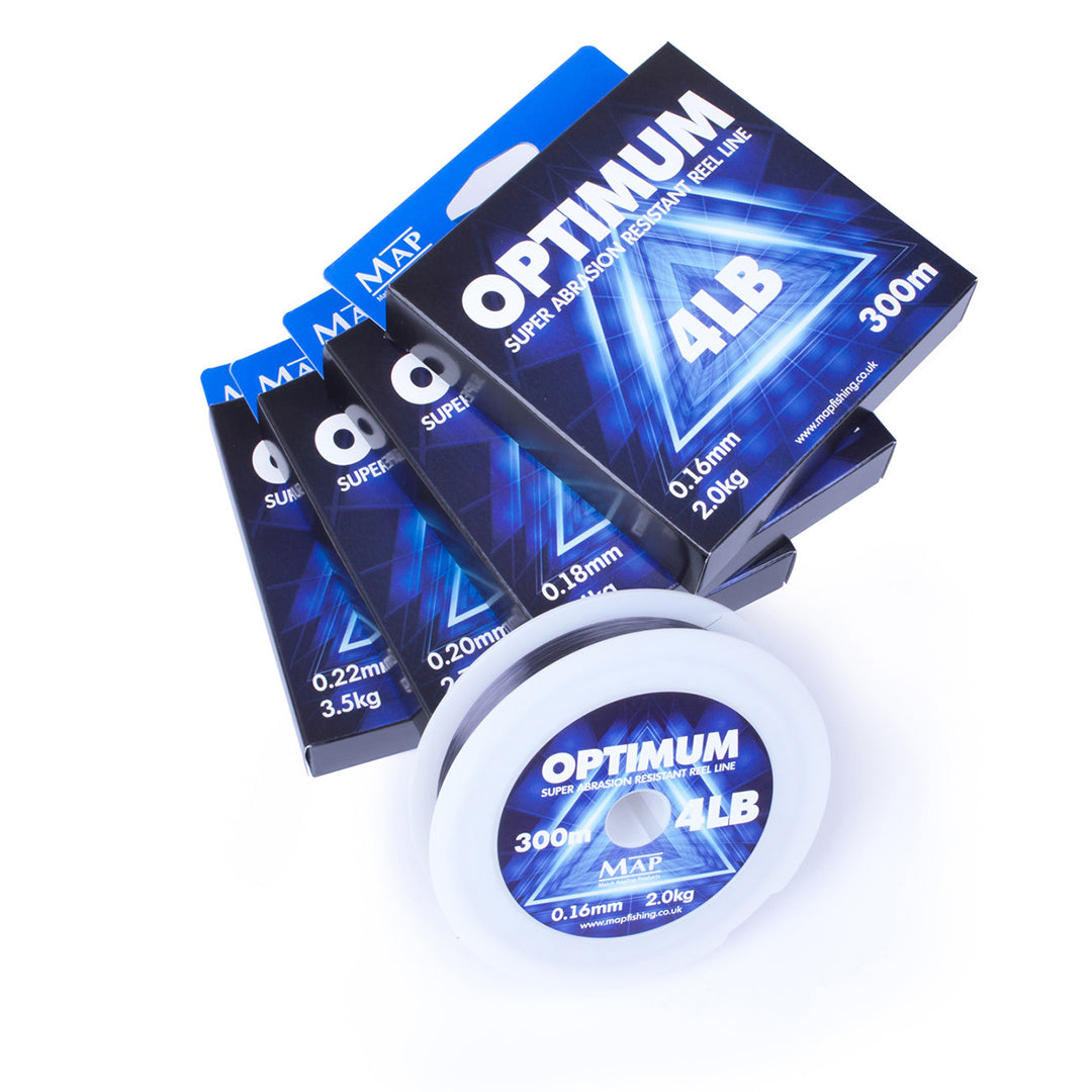 Map Optimum Fishing Reel Line 300m Brown
