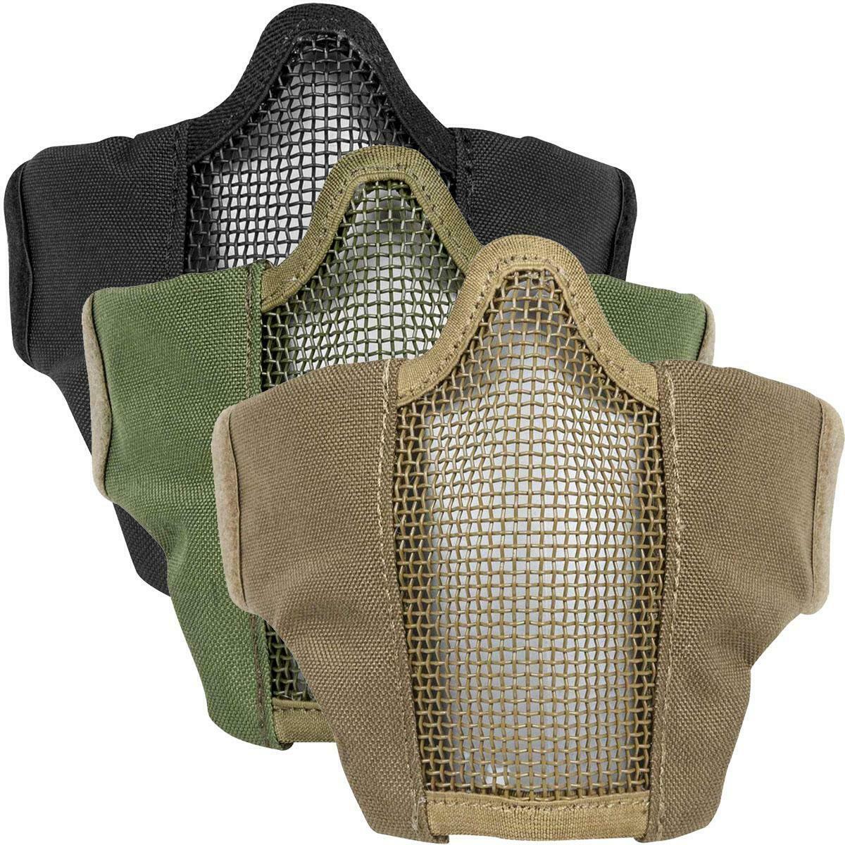 Valken Airsoft V7 Tango Comfort Fit Fabric and Mesh Lower Face Mask