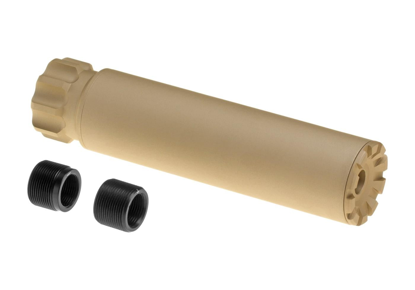FMA Airsoft Spook Barrel Extension Desert 152mm 14mm Thread