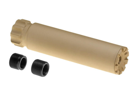 FMA Airsoft Spook Barrel Extension Desert 152mm 14mm Thread