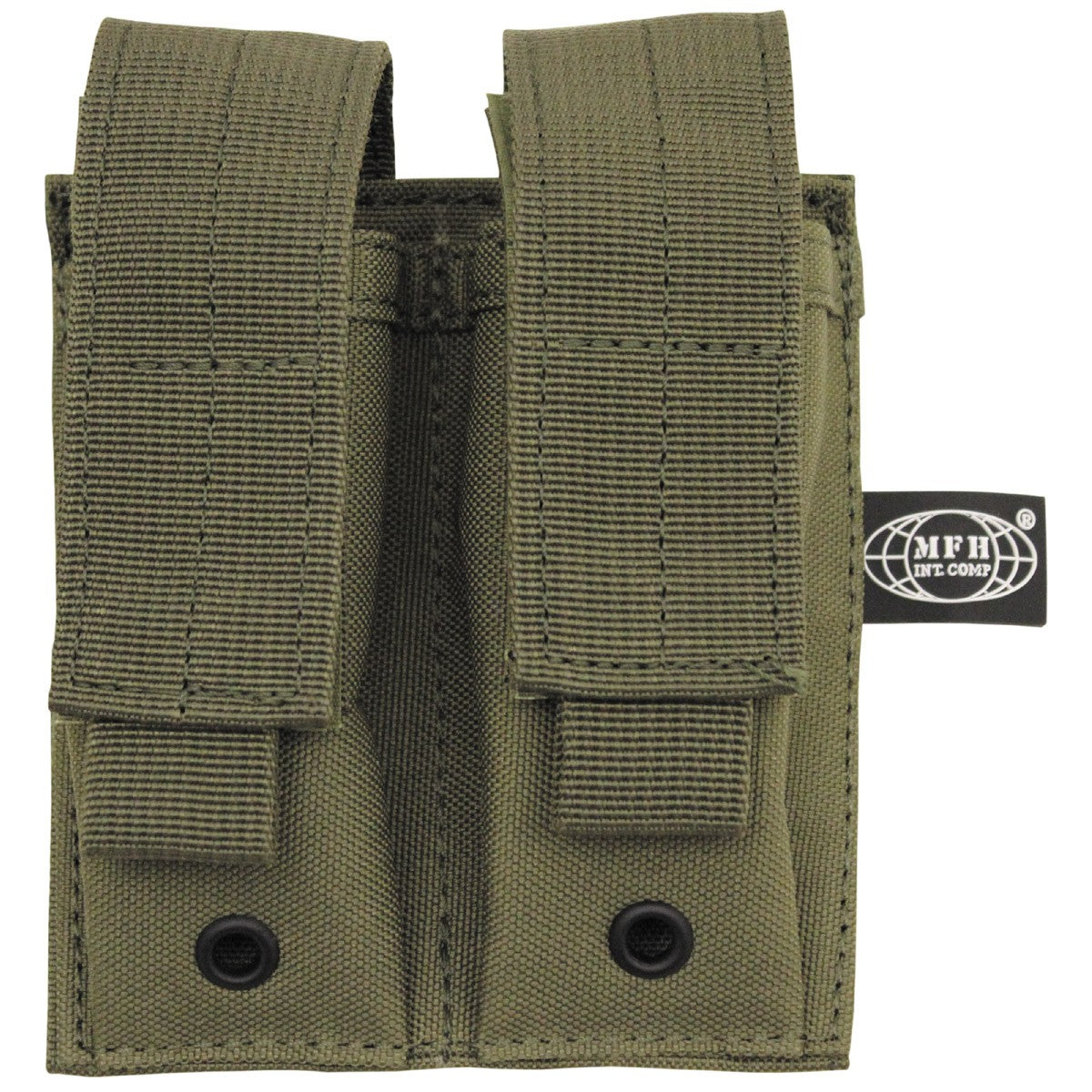 MFH Double Pistol Magazine Pouch Green