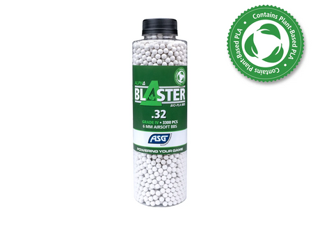 ASG Alpha Blaster PLA Bio BBs 0.32g 3300 Bottle