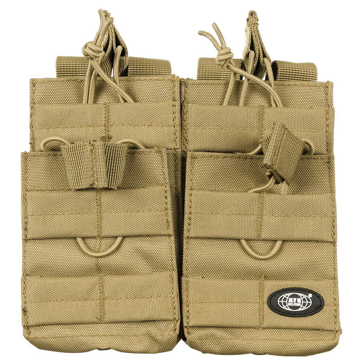 MFH Quad Airsoft Magazine Pouch Molle Coyote