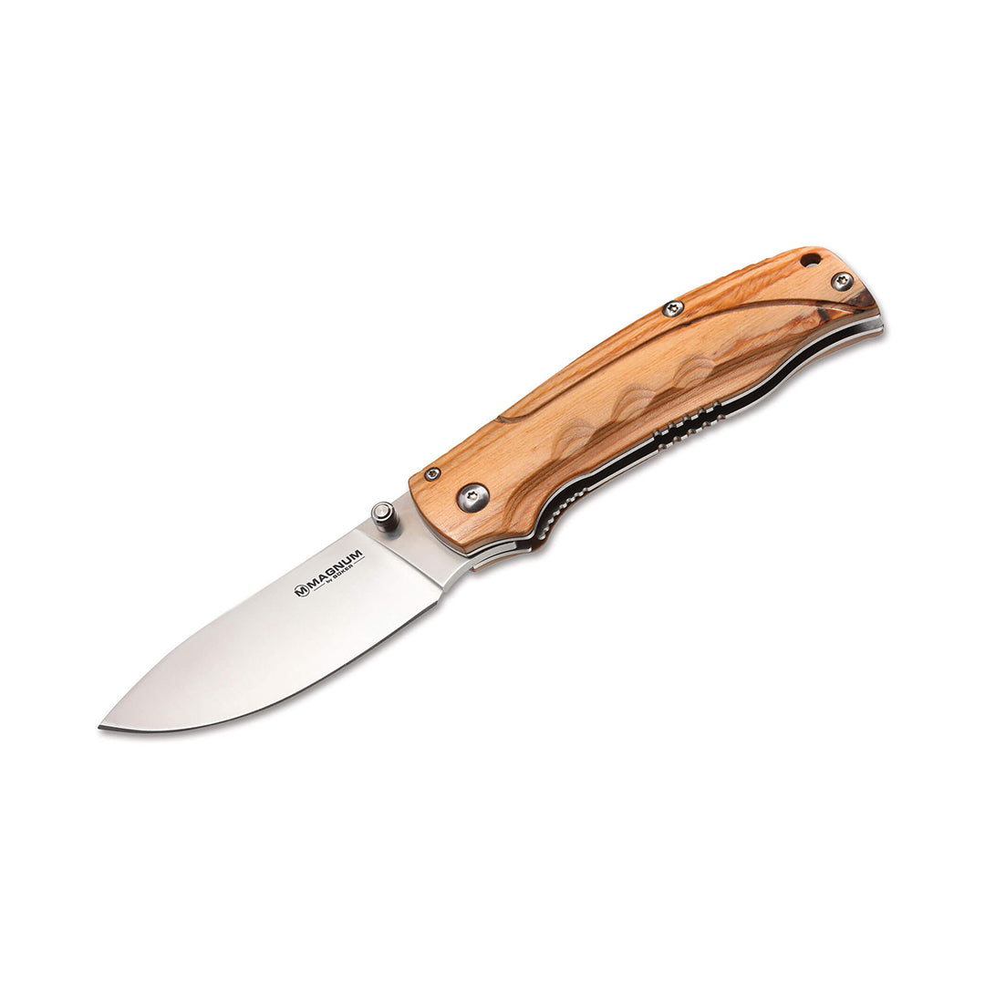 Boker Magnum Pakka Hunter Pocket Knife Brown
