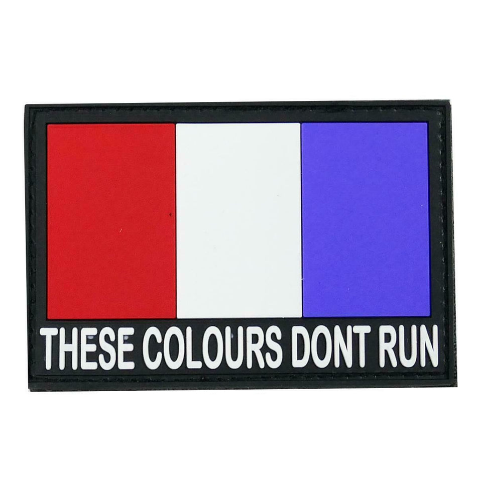 Cobra Airsoft Rubber Country Patch These Colours Don't Run