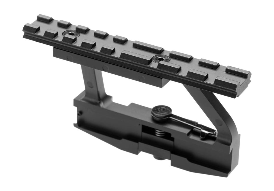 Pirate Arms Airsoft AK Side Scope Mount Base Black 20mm Picatinny