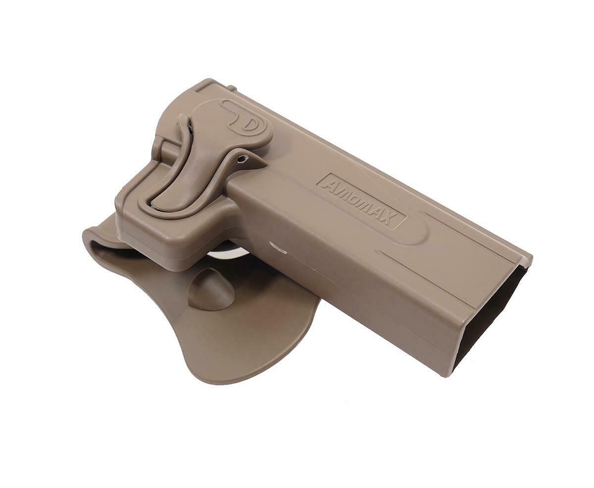 Amomax Retention Holster STI Hi-Capa 2011 Series Pistols FDE R/H 