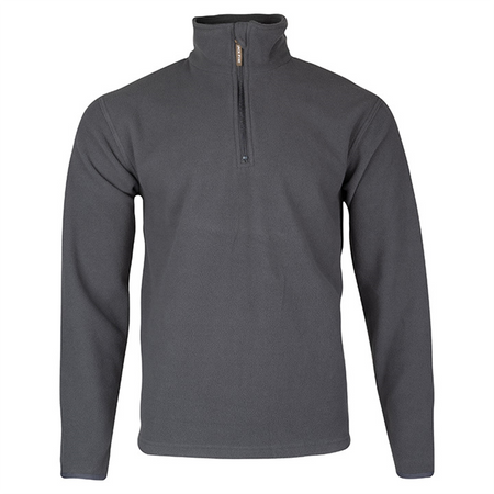 Jack Pyke Country Fleece Top ¼ Zip Pullover Charcoal