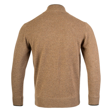 Jack Pyke Mens Ashcombe Pullover Zipknit Barley 
