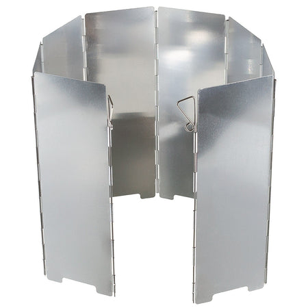 Fox Outdoors Foldable Camp Grill Pit Stove Mess Tin Wind Guard 67x24cm
