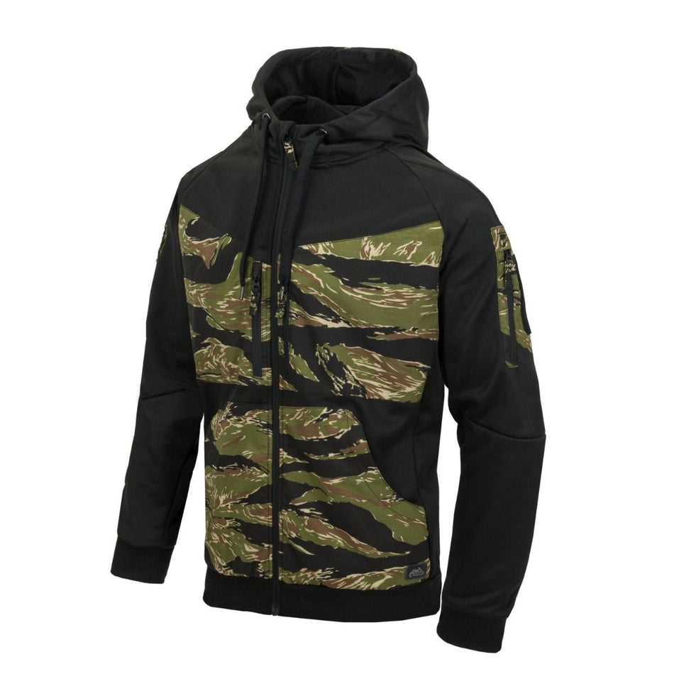 Helikon Rogue Hoodie Fullzip Black Tiger Stripe