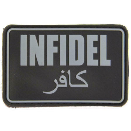 PVC Infidel Patch Rubber PVC Moral 
