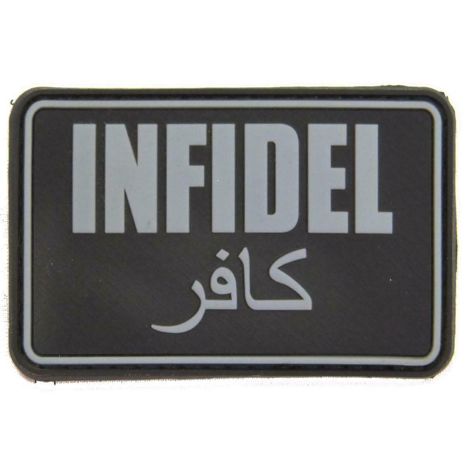 PVC Infidel Patch Rubber PVC Moral 