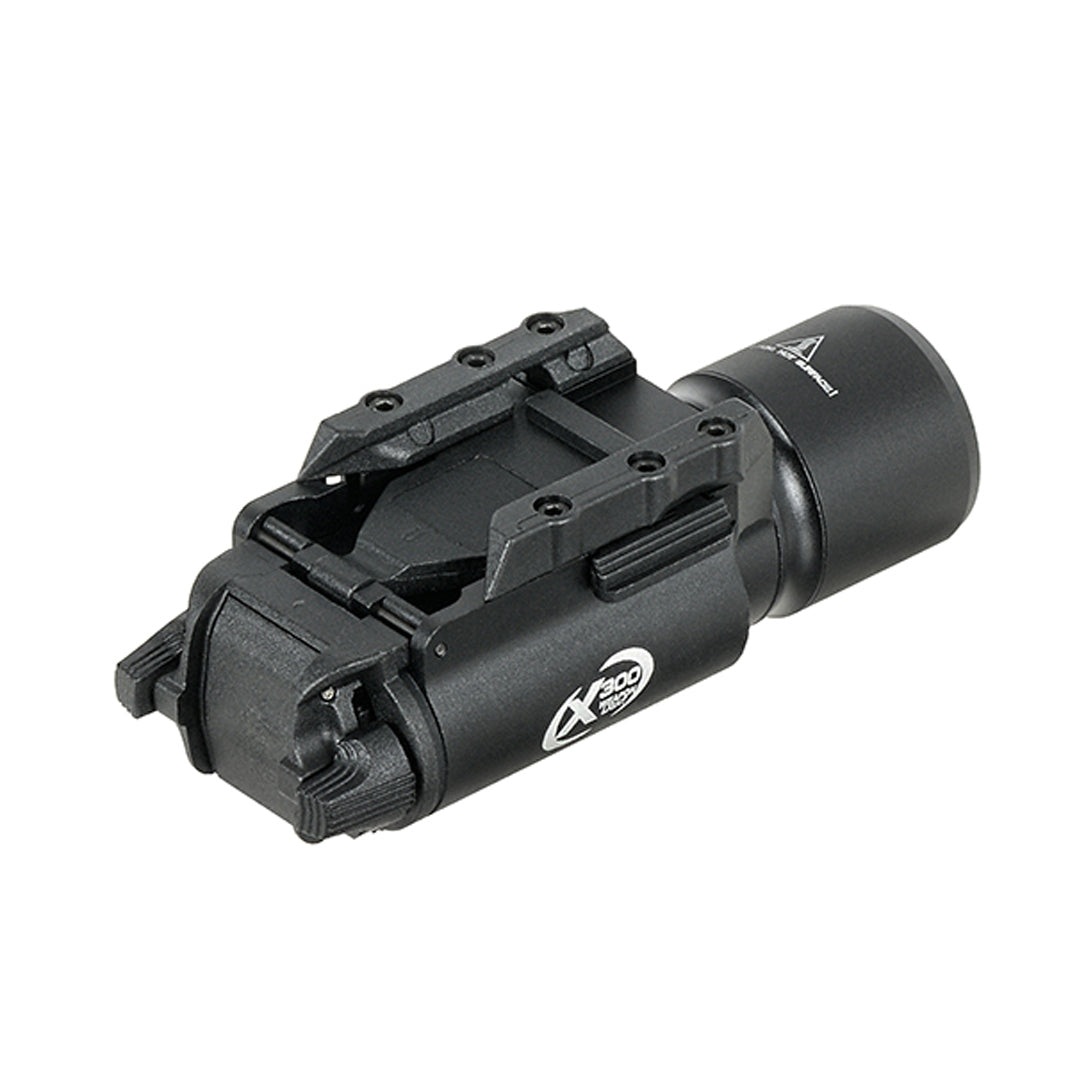 Wadsn X300 Pistol Torch Flashlight Black 400 Lumen