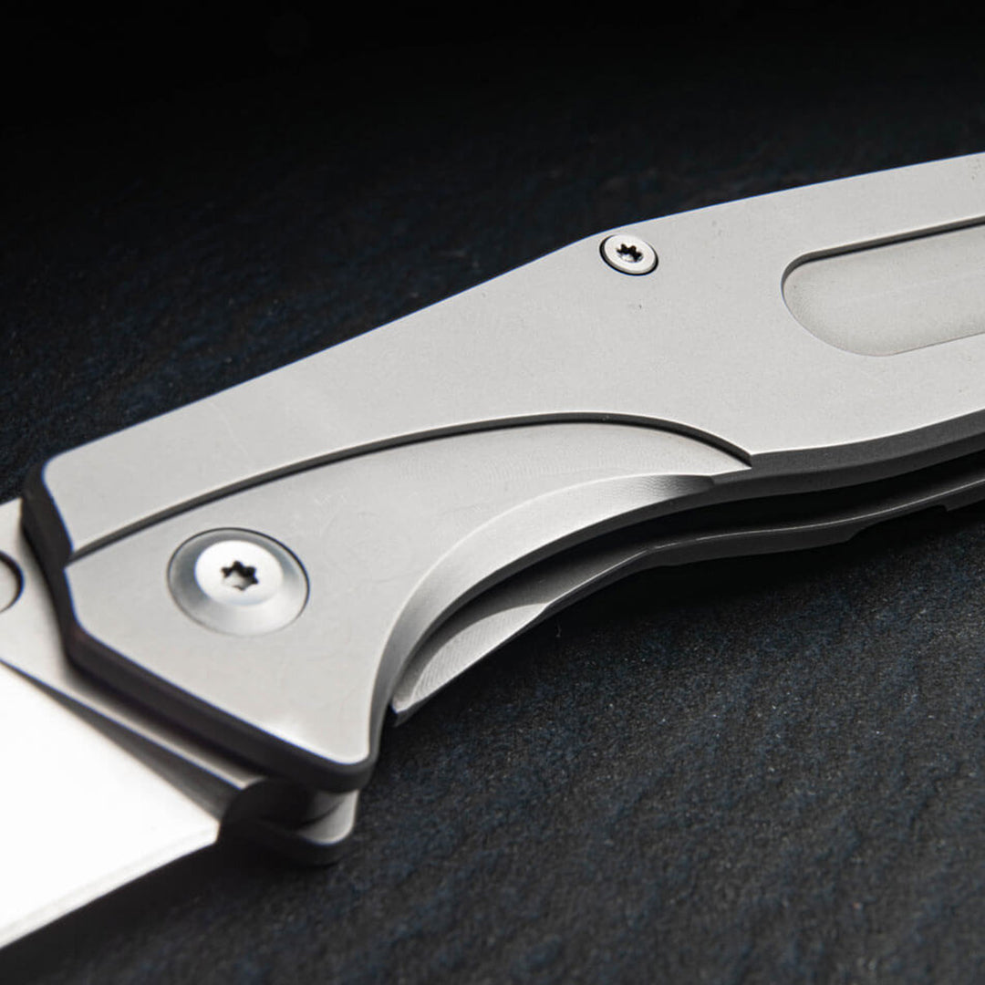 Boker Magnum The Milled One Silver Pocket Knife