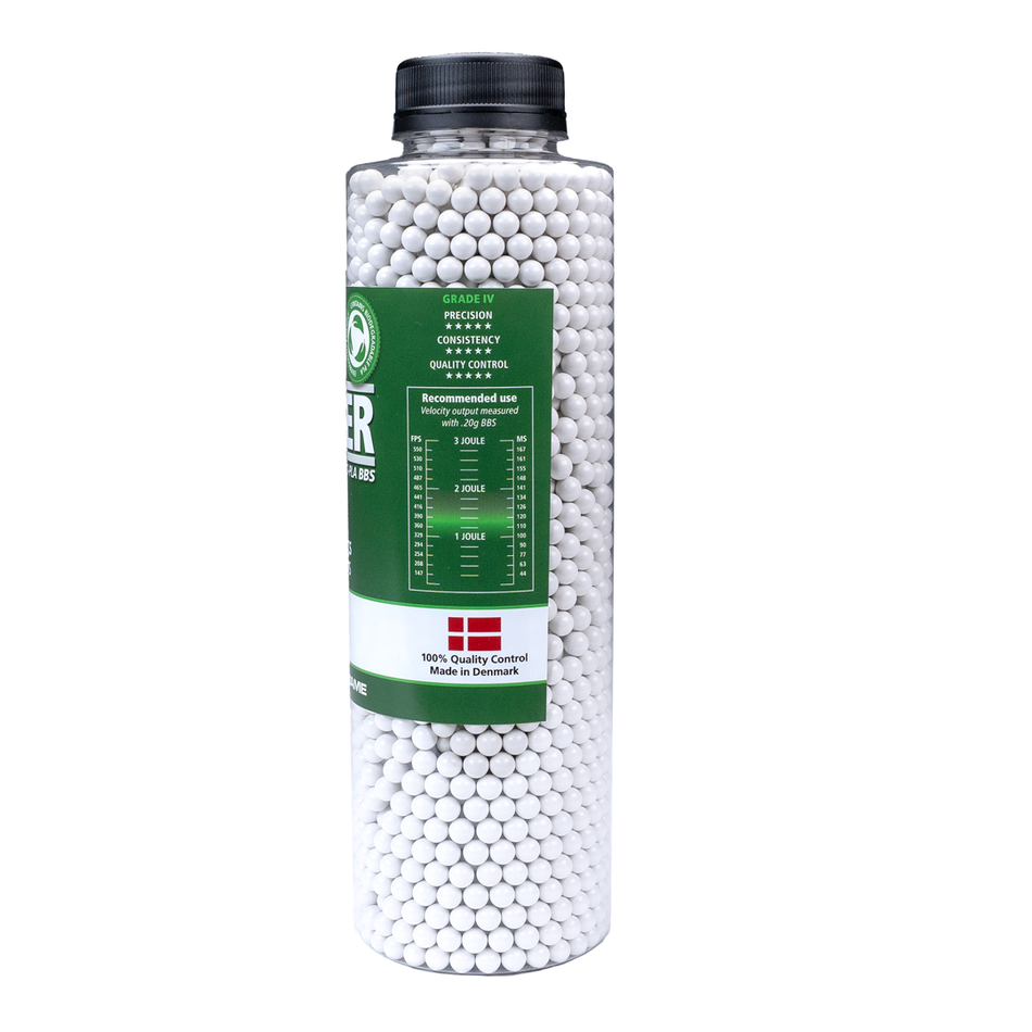 ASG Alpha Blaster Bio PLA Airsoft BB’s 0.25g 3300 X 1 Bottle