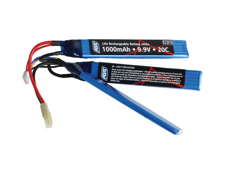 ASG Airsoft AEG Rifle LIFE Crane Stock Battery 9.9v 1000mAh