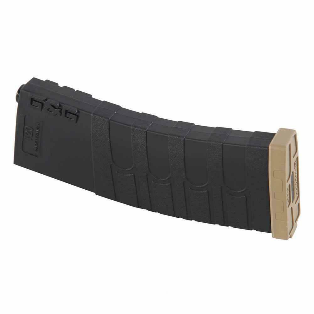 G&G Airsoft Magazine GR16 120rd Black Tan