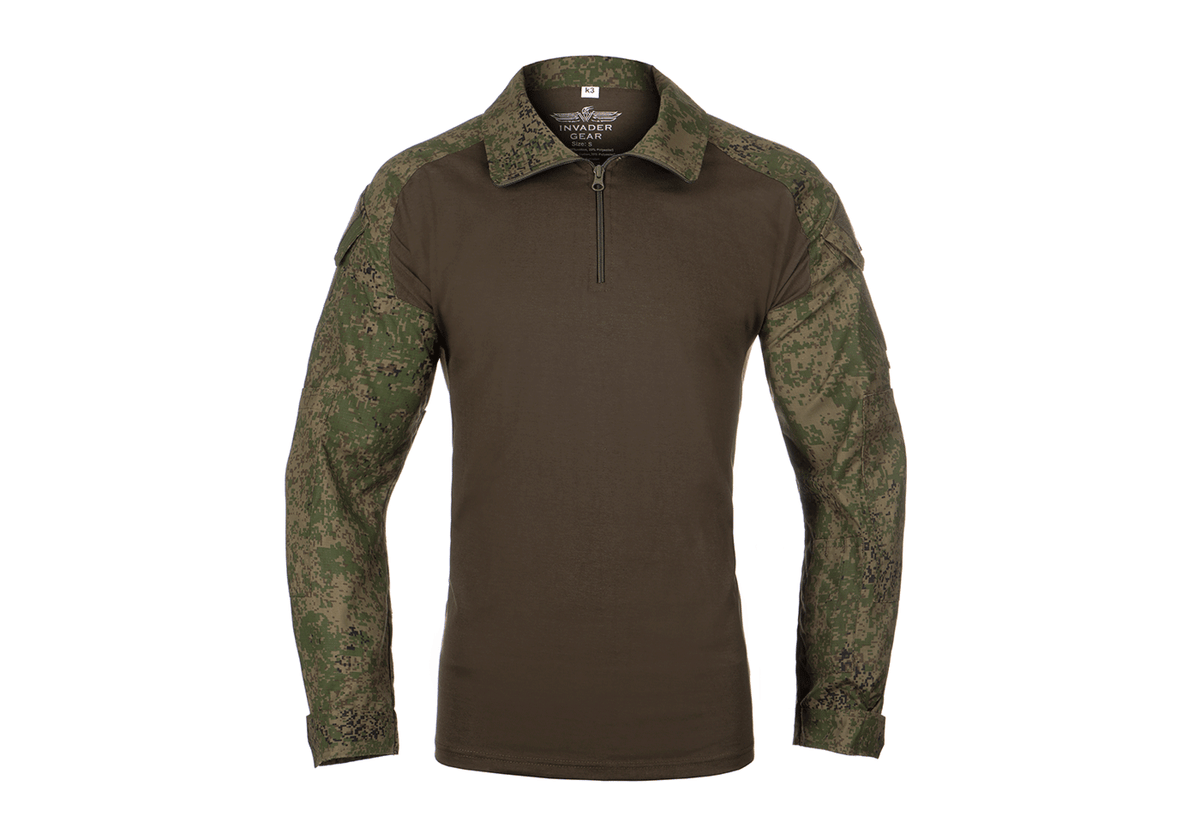 Invader Gear UBACS Combat Shirt Digi Flora Camo 