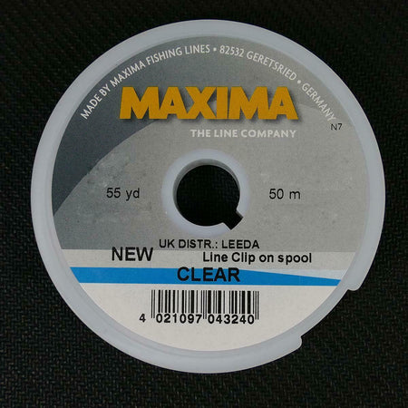 Maxima Fishing Line Clear 50m Spool