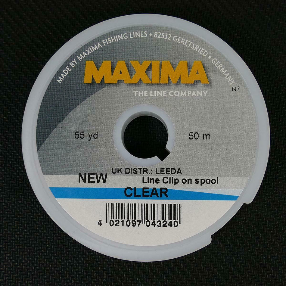Maxima Fishing Line Clear 50m Spool