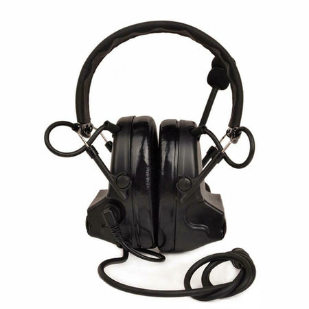 Z-Tactical Comtac II Radio Headset Noise Reduction Black Z041