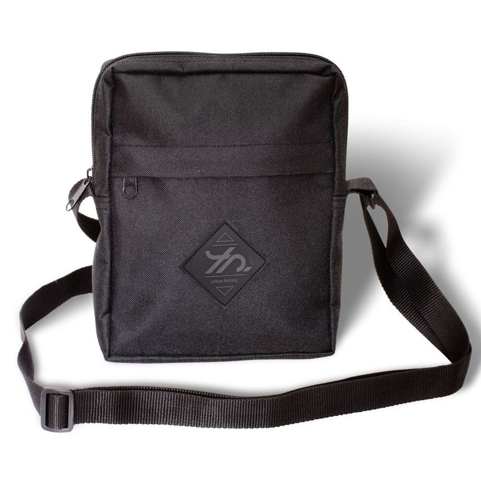 Quantum 4Street Pusher Fishing Grab Bag Black Shoulder Tackle Bag