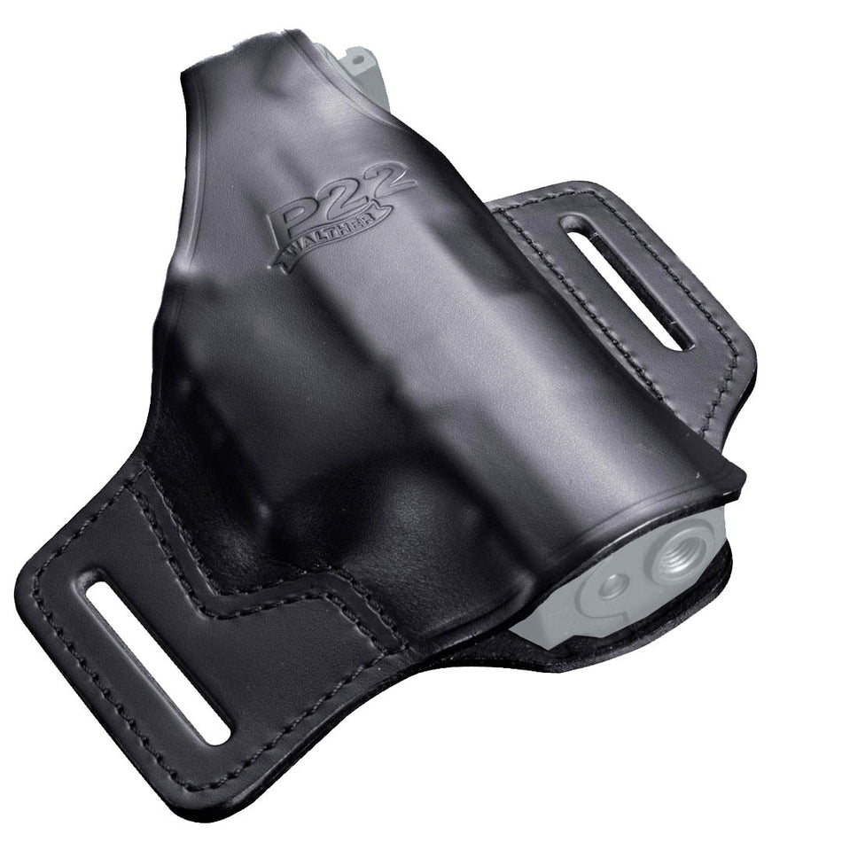 Walther Leather Belt Holster For P22 / P22Q Black