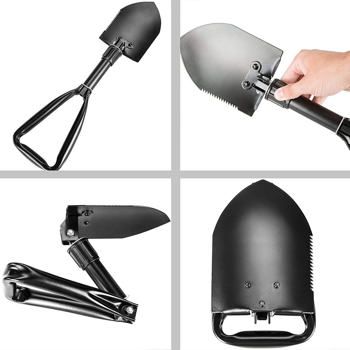 Mil-Tec Small Trifold Folding Shovel With Pouch