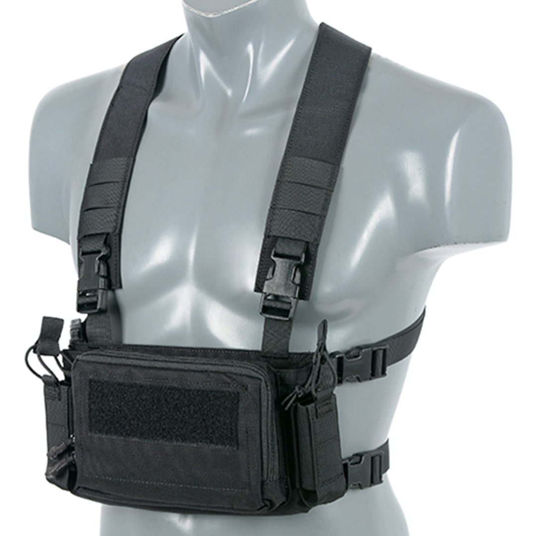 Emerson Micro Multi Mission Light Chest Rig Vest Harness Black