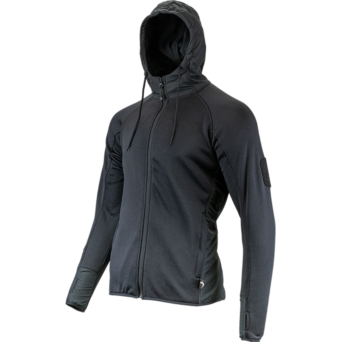Viper Mens Storm Hoodie Jacket Black