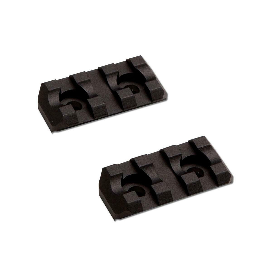 ASG M-Lok Rail Set Short 3 Slot 2pcs Set Black 40mm 
