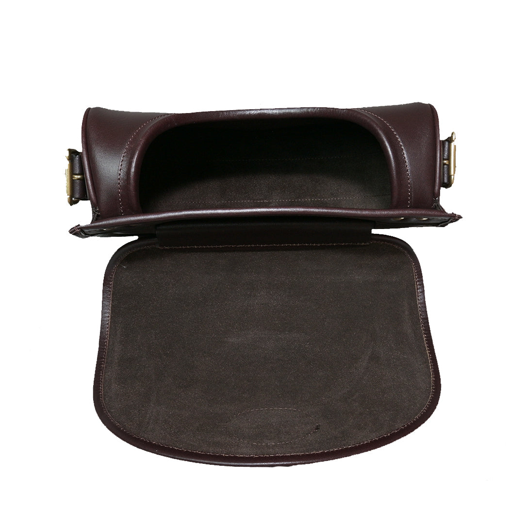 GMK Stockbridge Leather Shotgun Cartridge Bag Brown 100 