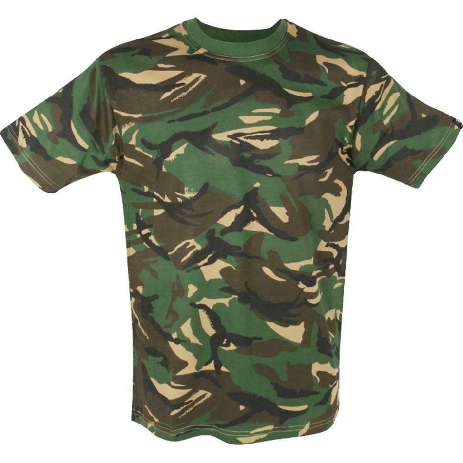 Mil-Com Kids Army T-Shirt Dpm Camo