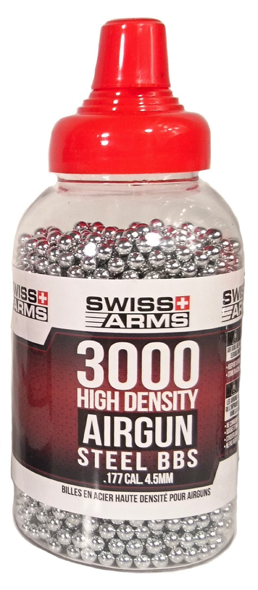 Swiss Arms 4.5mm Steel BB's Silver