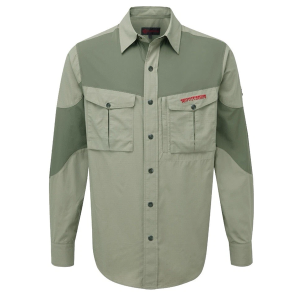 ShooterKing Mens Bamboo Anti-Zect Shirt Sand