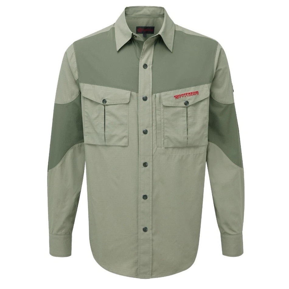 ShooterKing Mens Bamboo Anti-Zect Shirt Sand