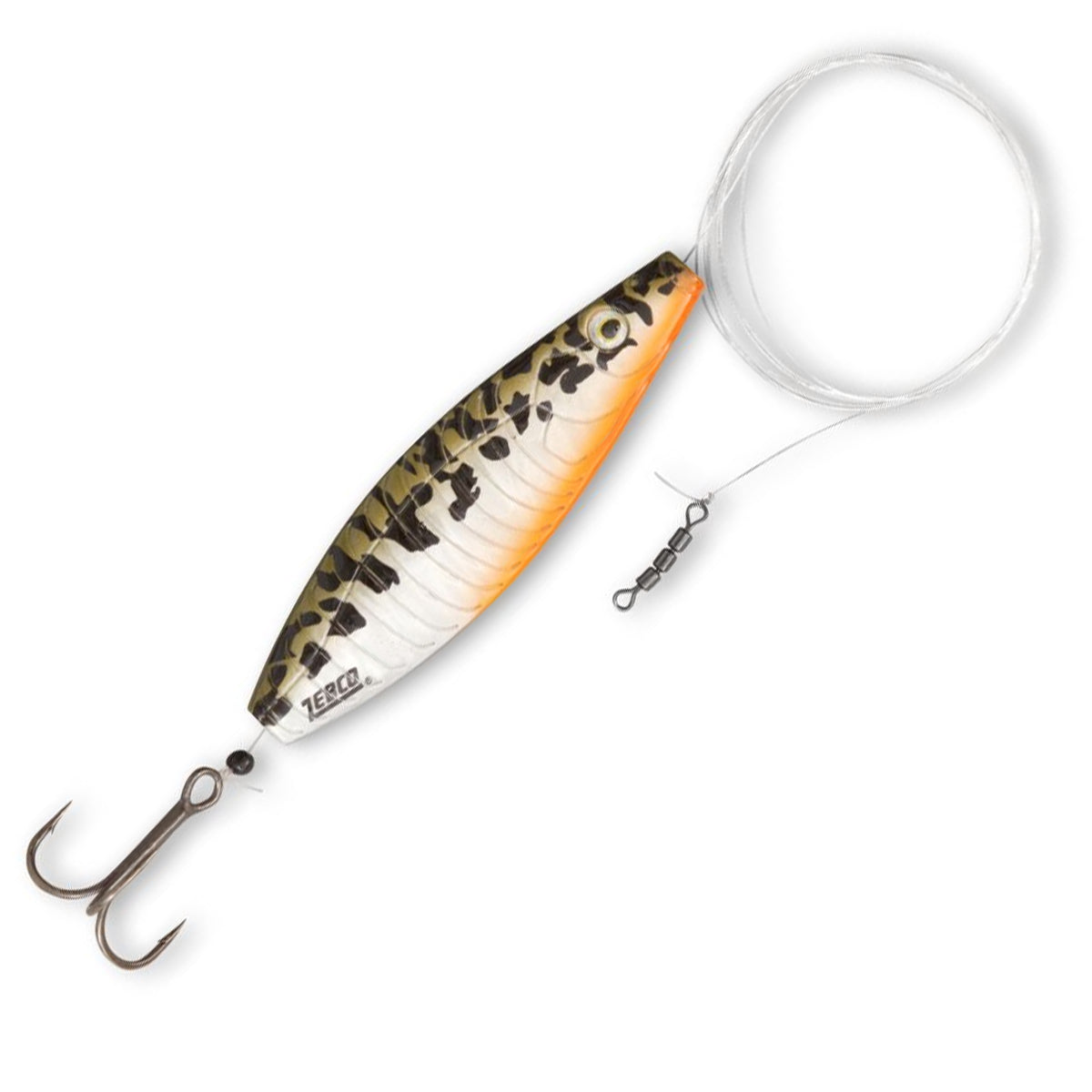 Zebco Bulben Inline Spoon Fishing Lure 16 g Ready‑to‑Fish with Leader Line