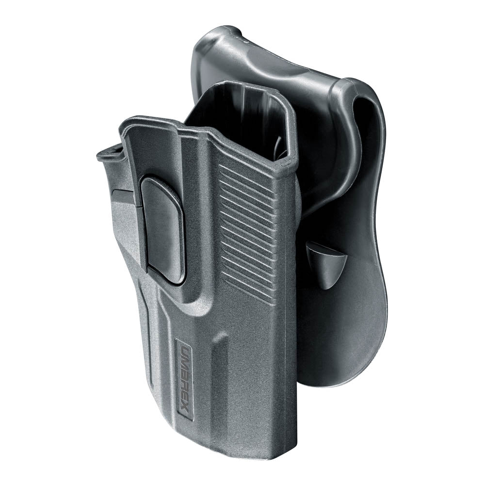 Umarex Paddle Pistol Holster Walther PPQ and Blank Fire & P99 Series Black