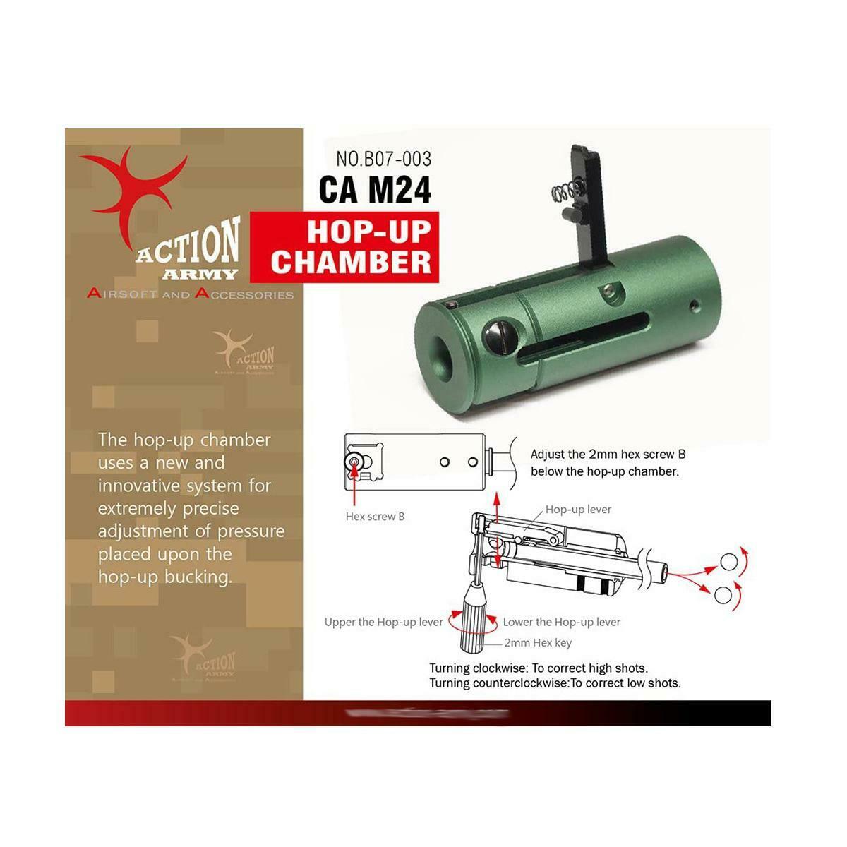 Action Army M24 LTR Airsoft Rifle Hop Up Unit