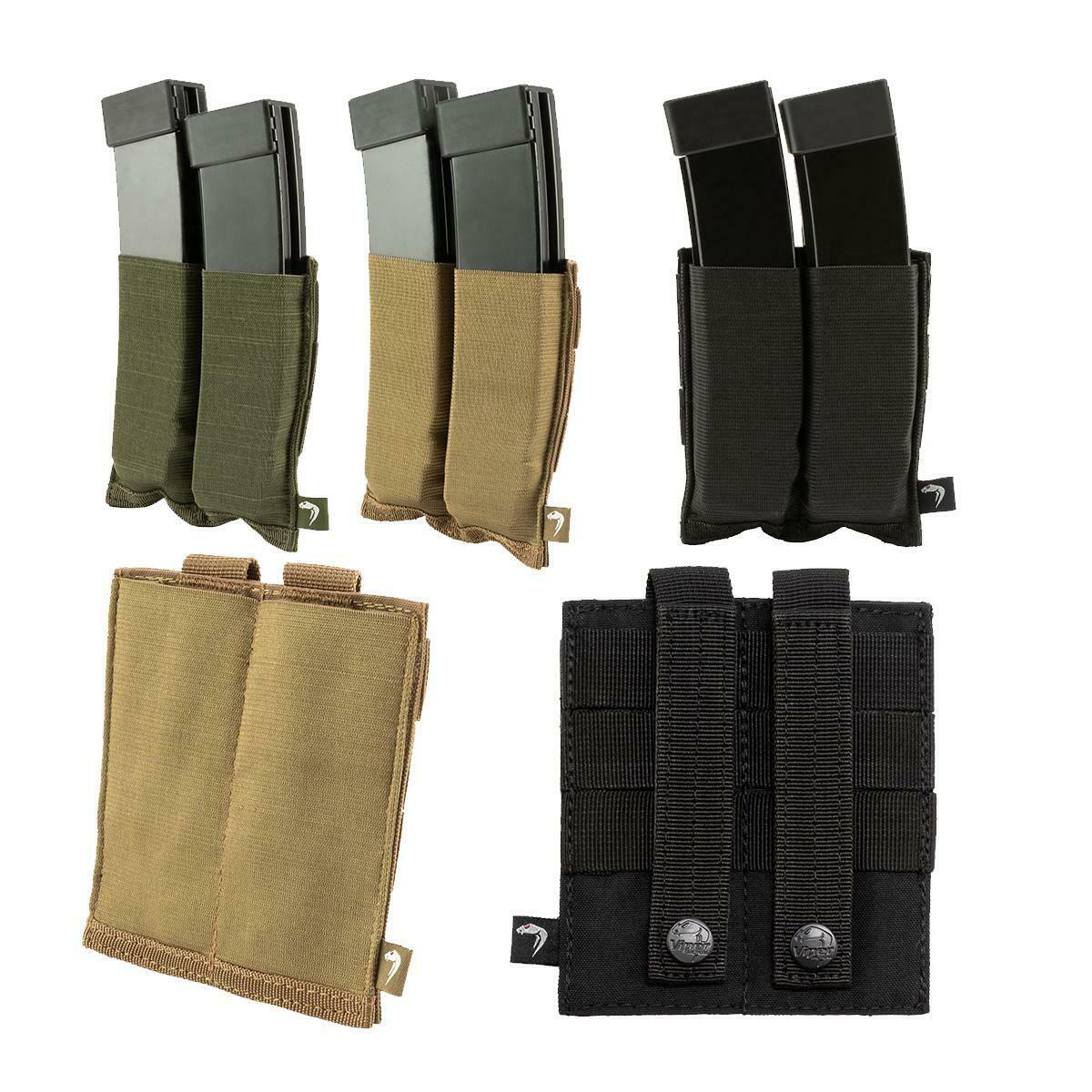 Viper Elastic Double SMG Mag Plate Pouch
