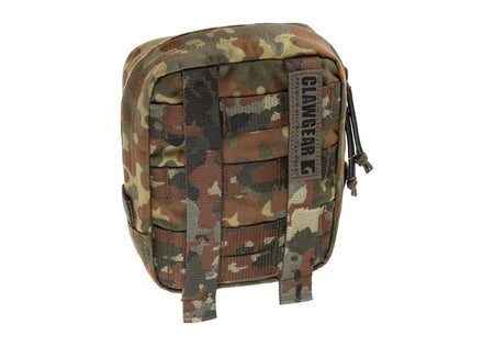 Clawgear Medium Vertical Utility Pouch Zipped Core Molle
