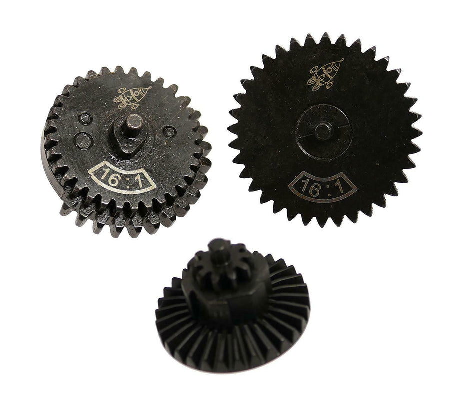 Rocket Airsoft Gearbox AEG 16:1 High Speed Gear Set