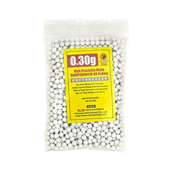 Guarder 0.3g High Percision Airsoft Sniper bb's Pellets