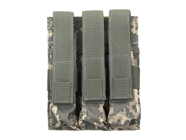 8 Fields Triple Airsoft Magazine Pouch For MP5 Mags Molle