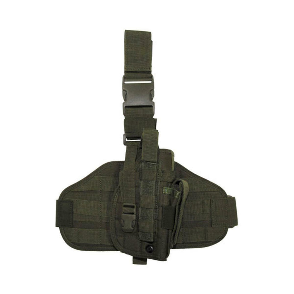 MFH Airsoft Leg Holster with Molle Platform Green
