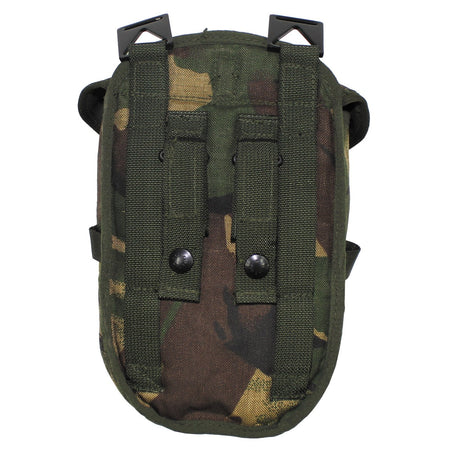 Ex-Army Large Utility Pouch DPM Woodland Camo Flap Close