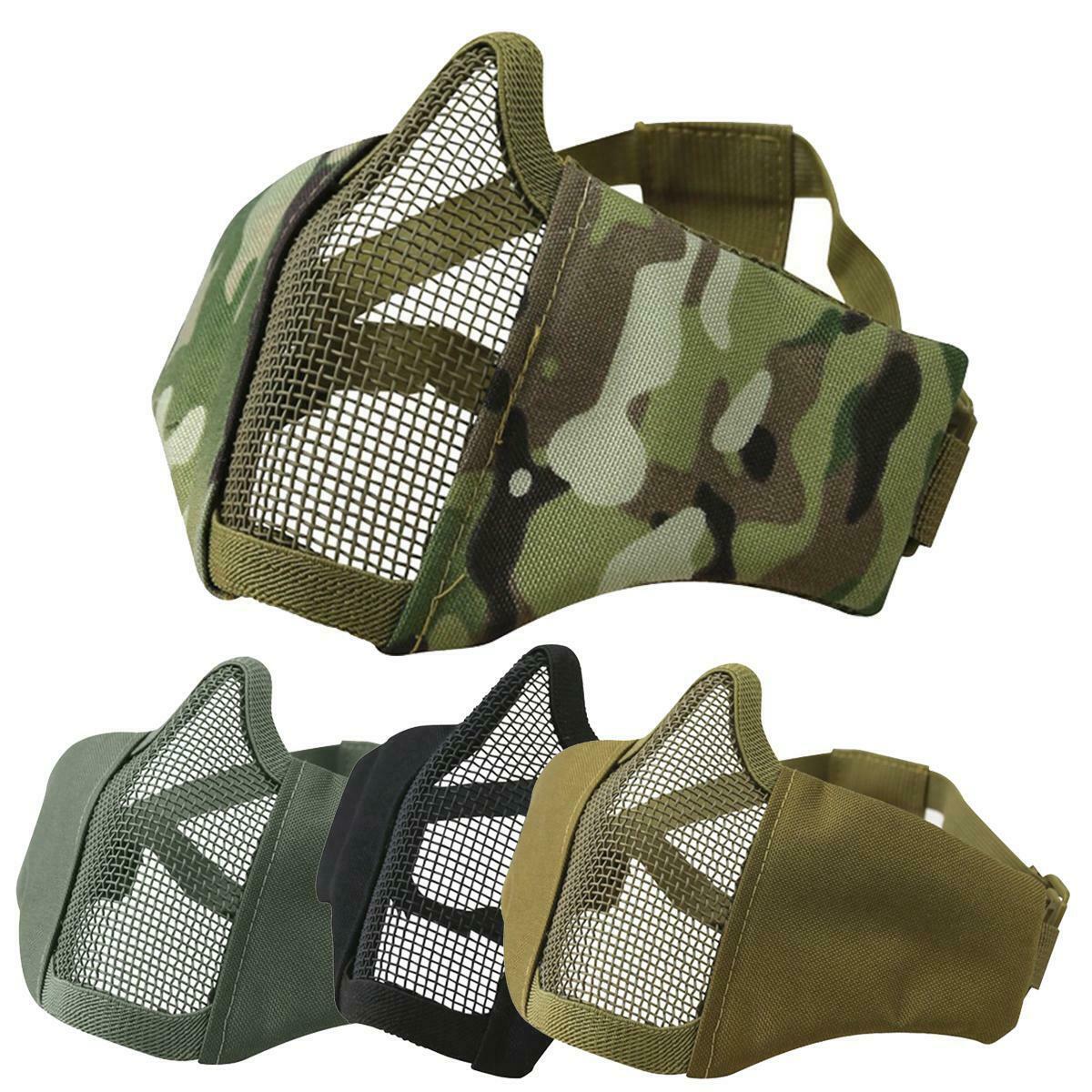 Kombat V7 Comfort Fit Recon Mesh Airsoft Face Mesh Mask